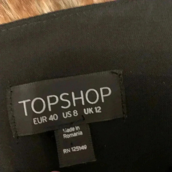 TOPSHOP Little Black Dress - Picture 3 of 6